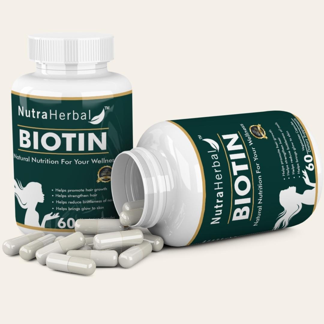 Nutraherbal Biotin Capsule Manufacturer