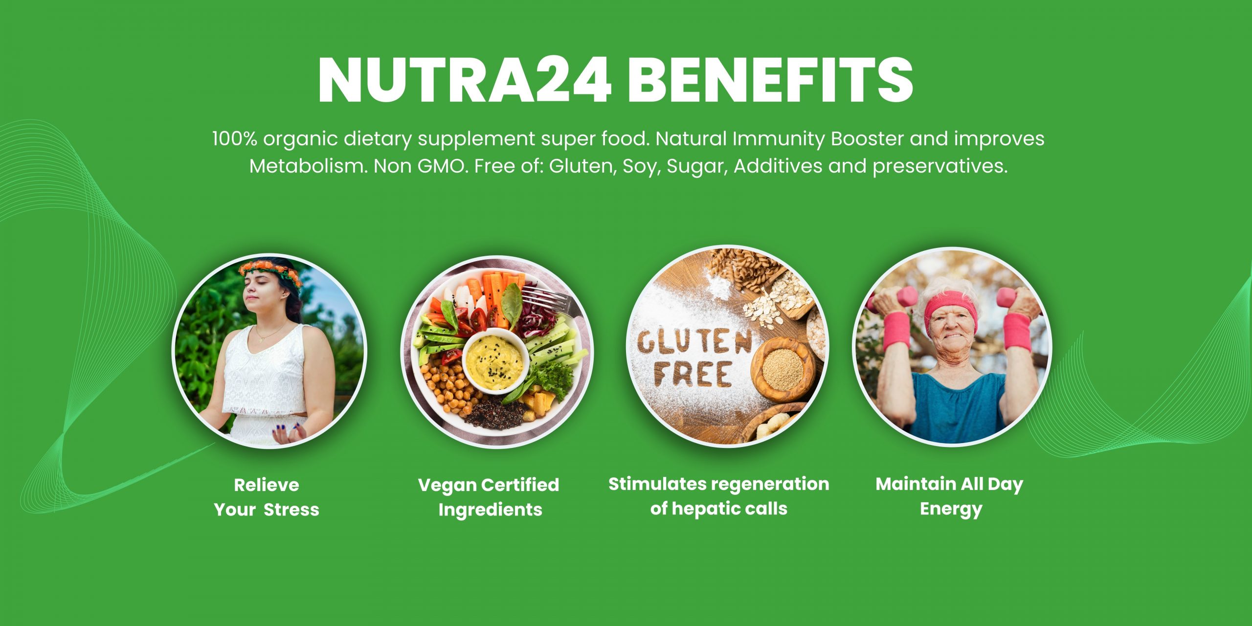 Nutra24 Superfoods , Superfood top-ups to support gut health