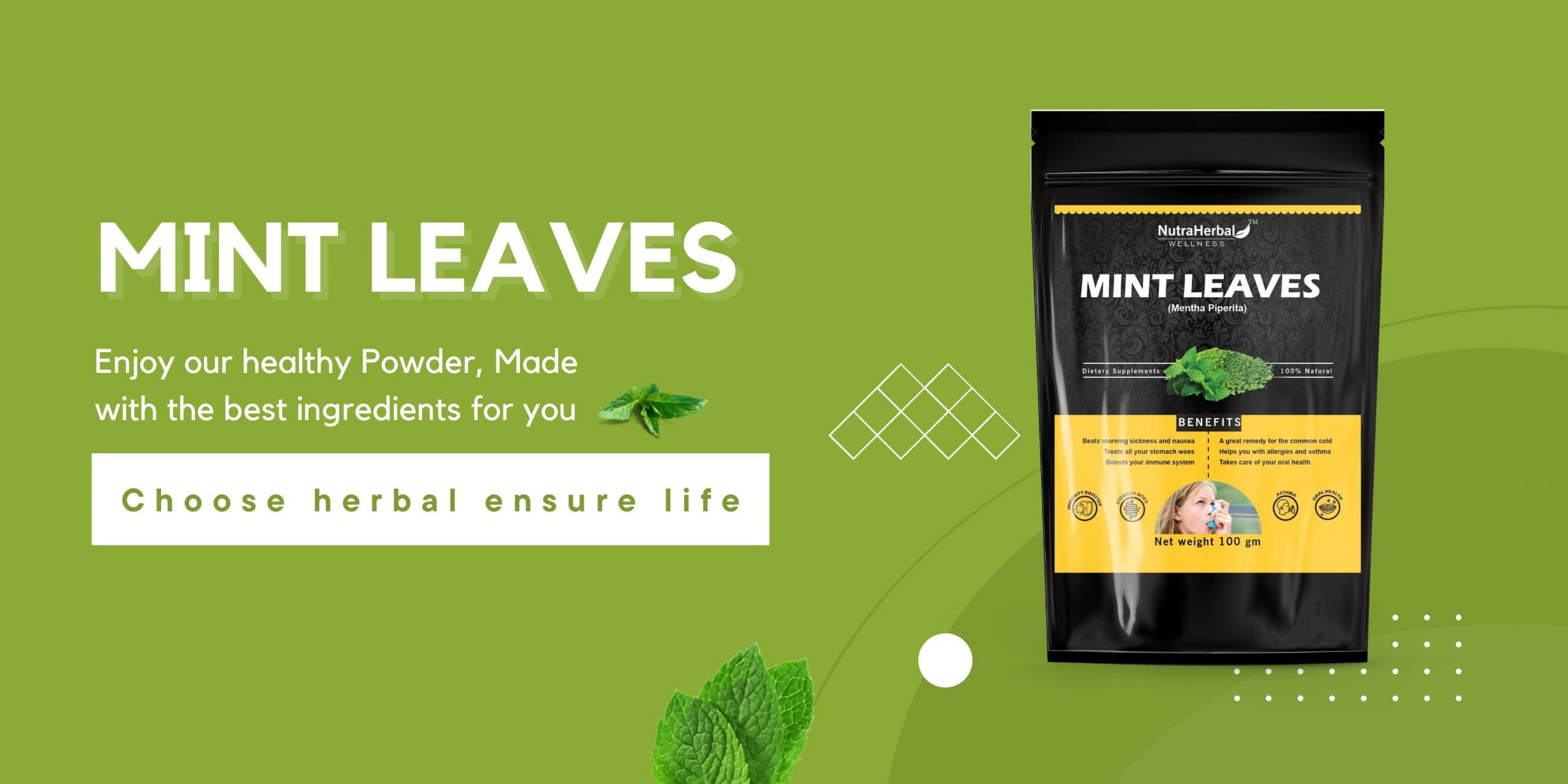 Mint Leave Powder