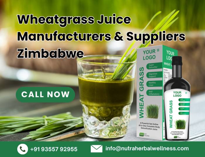 Wheatgrass Juice Manufacturer & Supplier in Zimbabwe