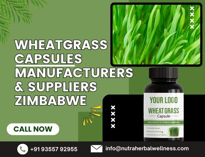 Wheatgrass Capsules Manufacturer, Wheatgrass Capsules Manufacturer & supplier in Zimbabwe