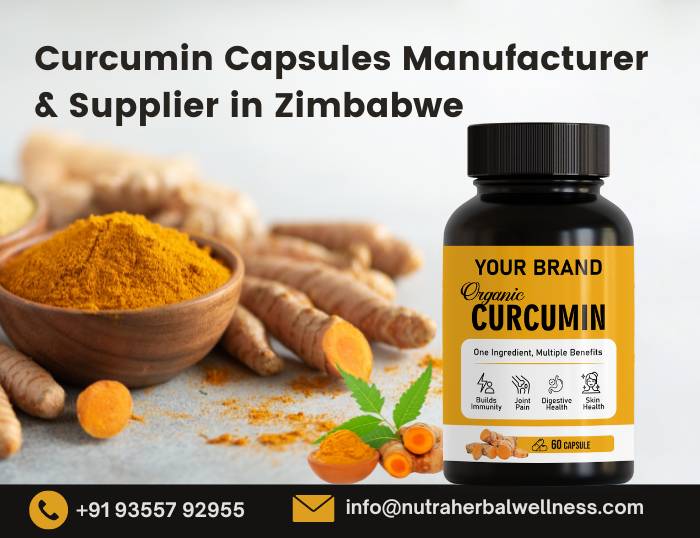 Curcumin Capsules Manufacturer & Supplier in Zimbabwe