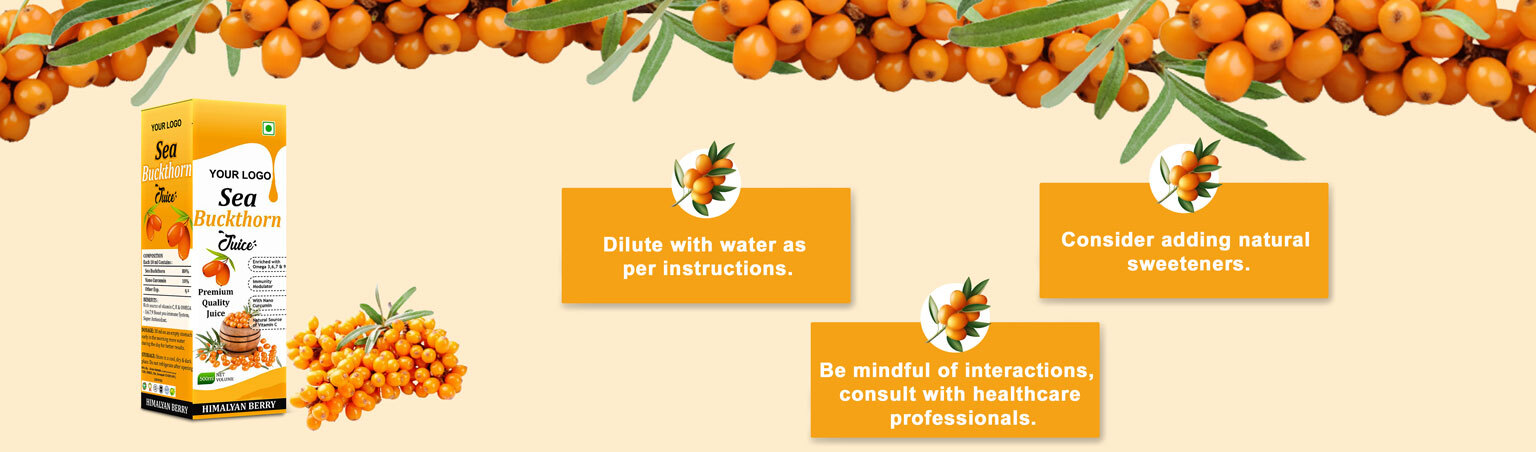 Nutraherbal Sea Buckthorn Juices Manufacturer!