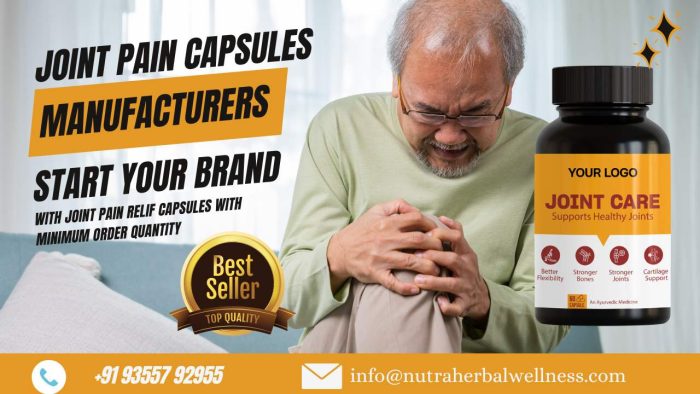 Joint Pain Capsules manufacturer