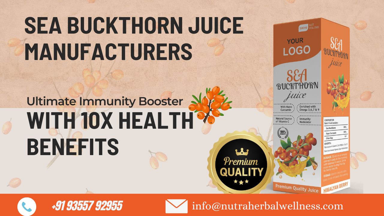 SeaBuckthorn Juice Manufacturers In India