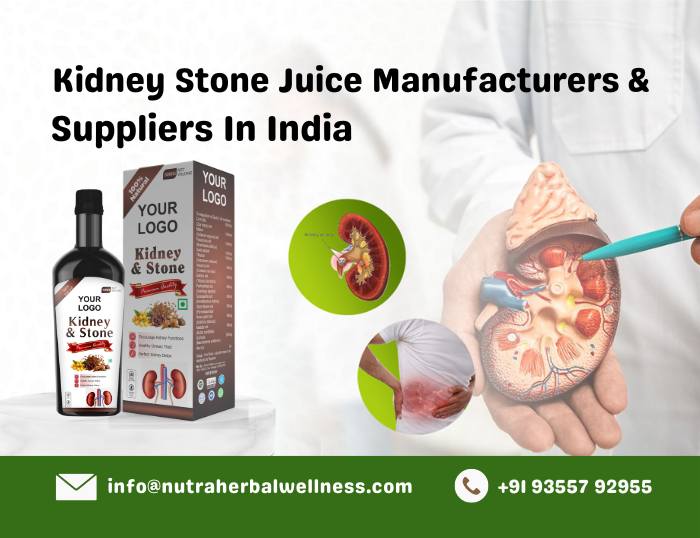 Kidney stone Juice Manufacturers in india