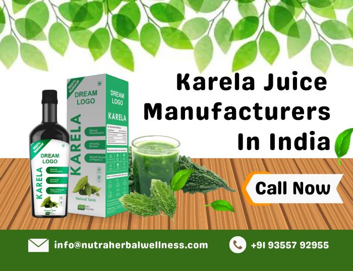 karela juice manufacturers in india