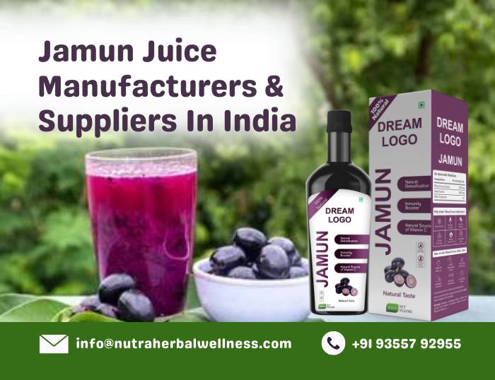 Jamun Juice Manufacturers & Suppliers in India