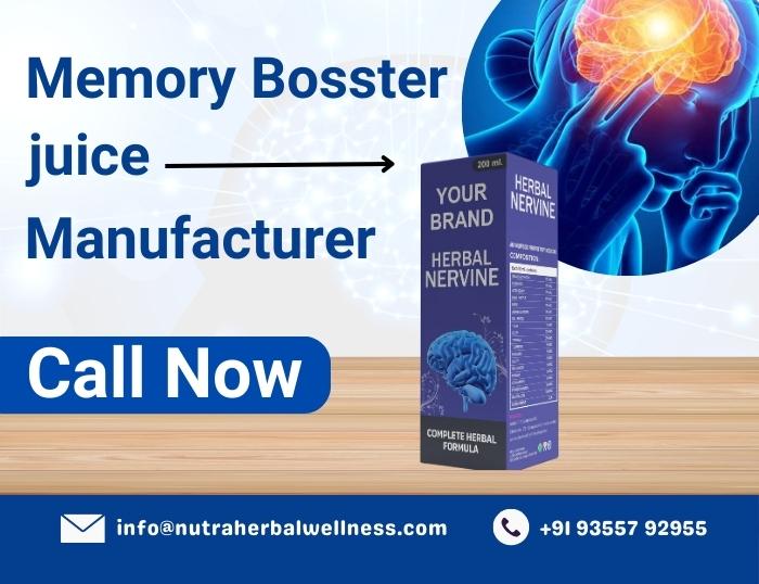 Memory Booster Juice Manufacturers