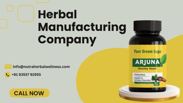 Herbal Manufacturing Company in India