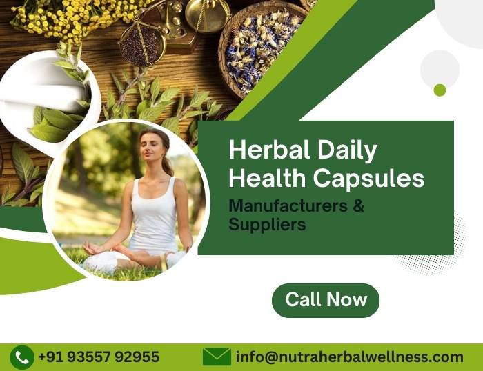 Herbal Daily Health Capsules Manufacturers & Suppliers