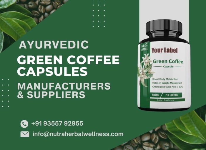 Ayurvedic Green Coffee Capsules Manufacturers & Suppliers