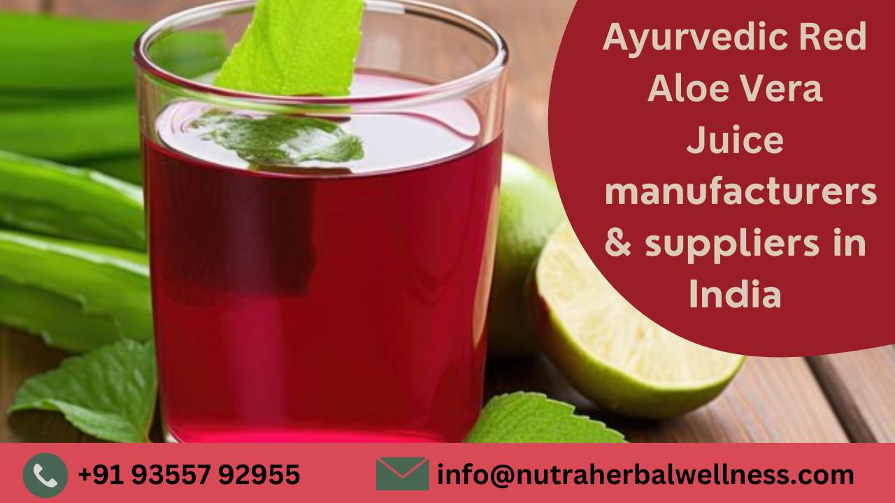 Ayurvedic Red Aloe Vera Juice manufacturers & suppliers in India