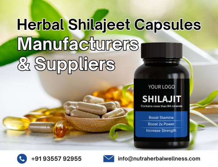 Herbal Shilajeet Capsules Manufacturers & Suppliers