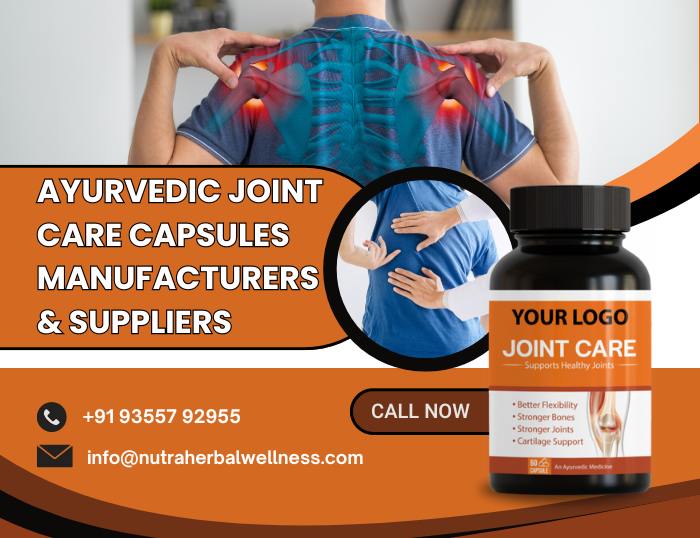 Ayurvedic Joint Care Capsules Manufacturers & Suppliers