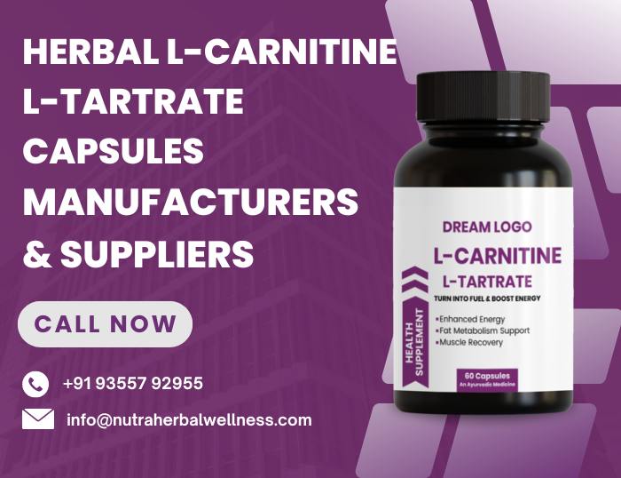 Herbal L-Carnitine L-Tartrate Capsules