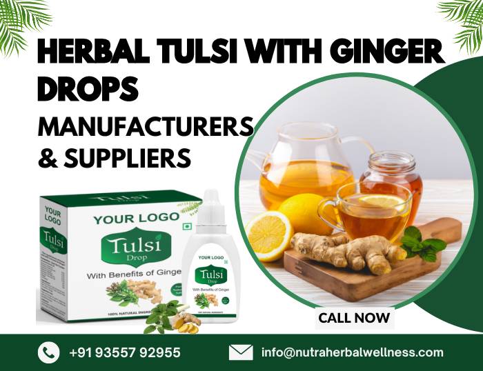 Herbal Tulsi With Ginger Drops Manufacturers & Suppliers