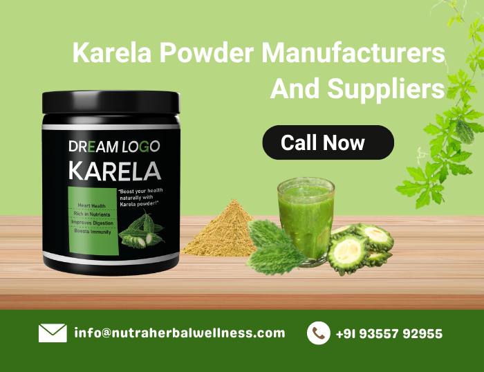 Karela Powder Manufacturers and Suppliers