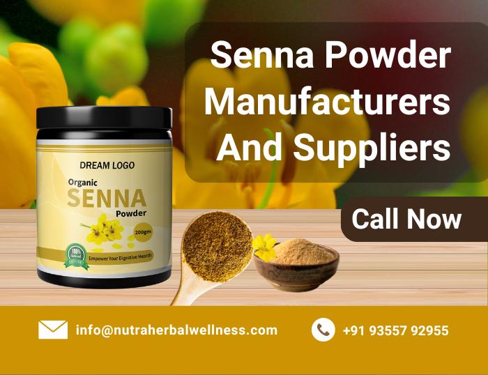 Senna Powder Manufacturers and Suppliers